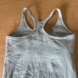 Women's Lululemon Ribbed Tank Top - Light Green